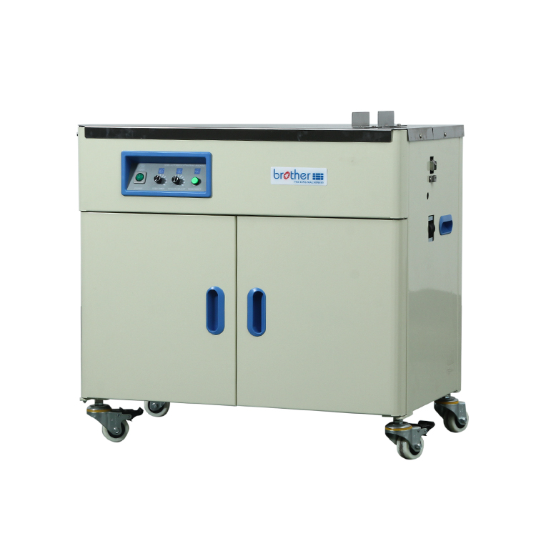 Semi Automatic PP Belt Case Carton Box Strapping Machine - Image 2