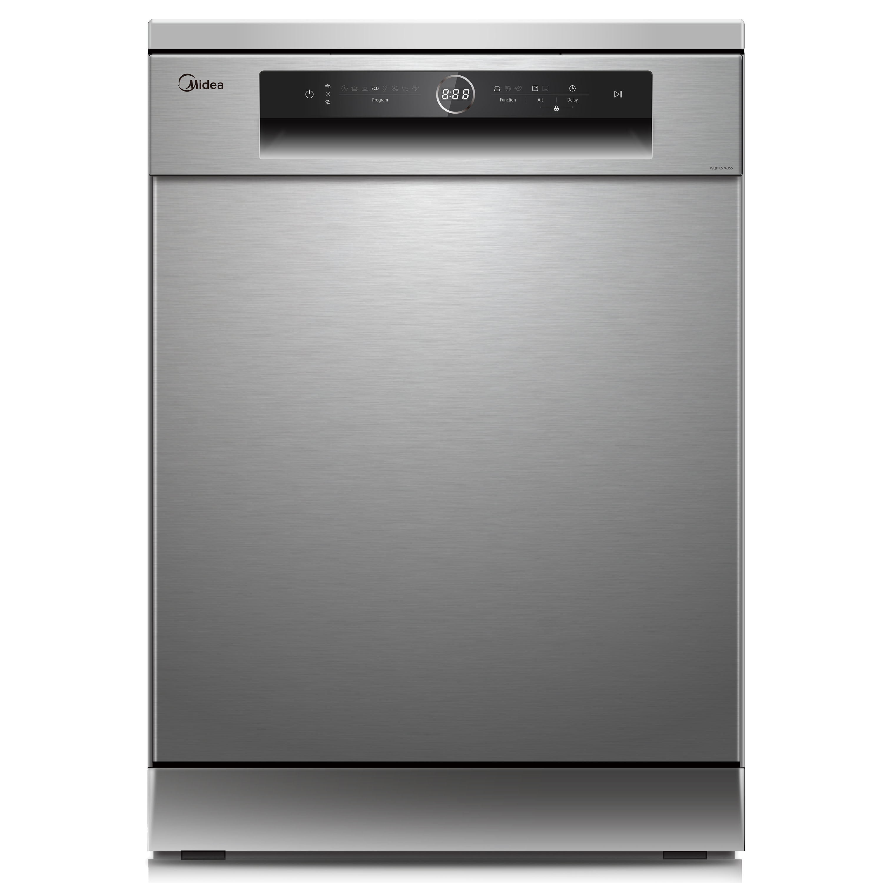 Semi-Integrated Dishwasher with Stainless Steel Finish