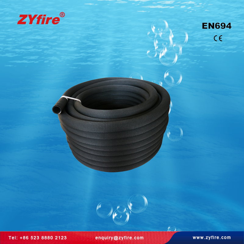 Semi-Rigid Fire Hose for Firefighting