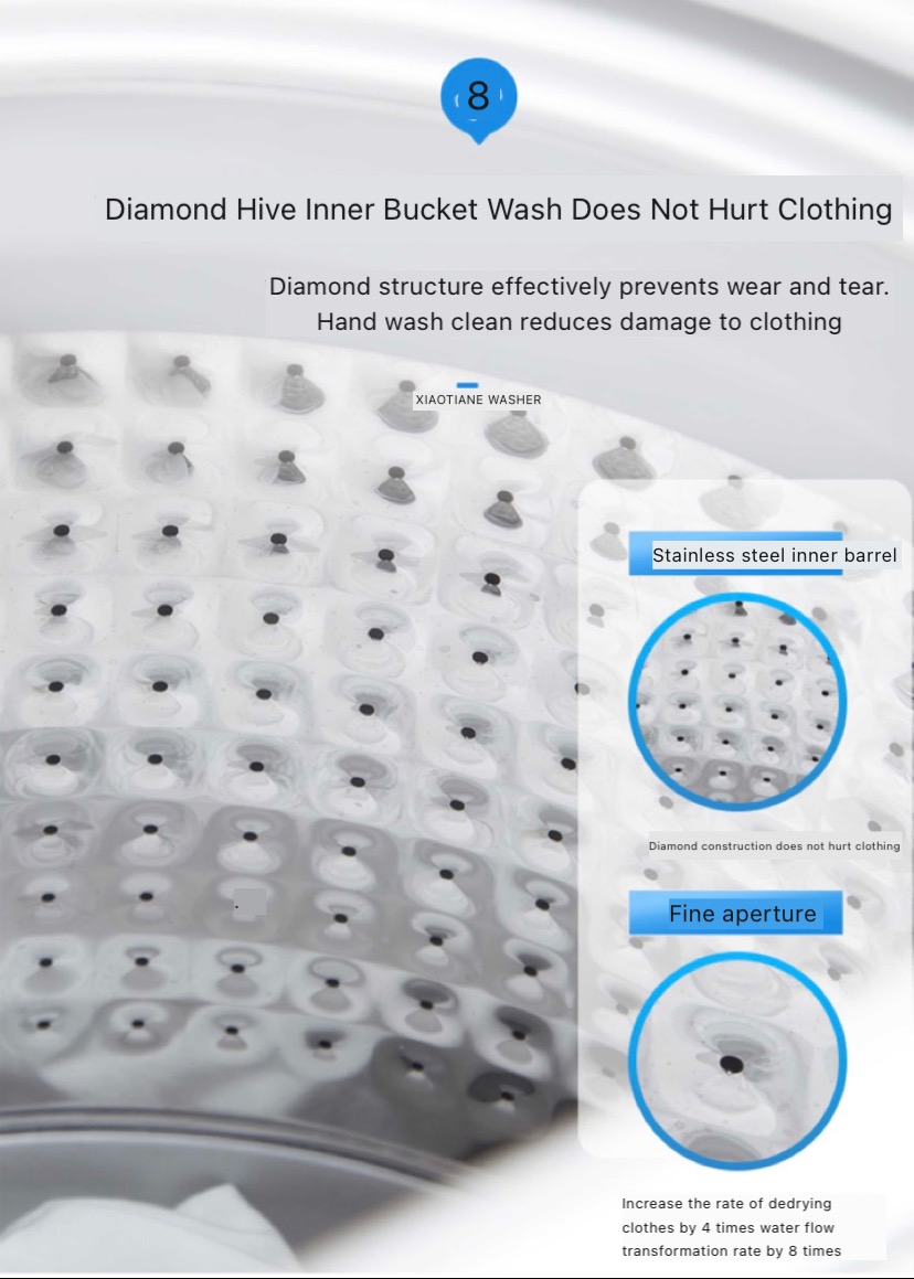 Diamond hive inner bucket design