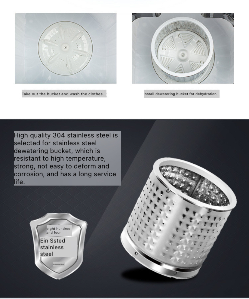 304 stainless steel dewatering bucket details