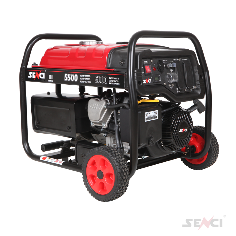 SENCI II NEW GASOLINEGENERATOR 5KW SC5000-III - Image 3