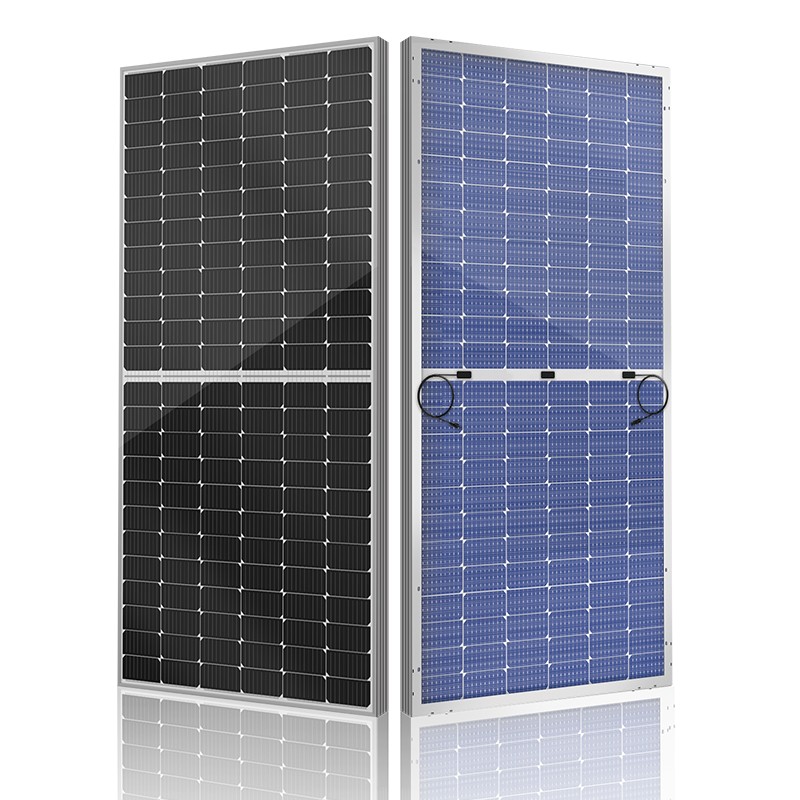 Bifacial Half-Cell Solar Module