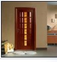 Wood and Glass Interior Door