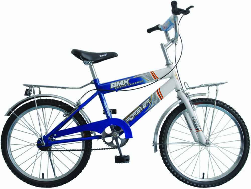 Children's BMX Bicycle with Fenders and Rack