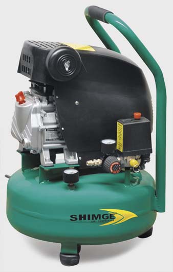 Portable Air Compressor with Pressure Gauges