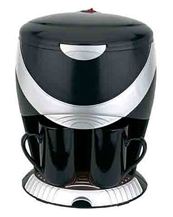 Two-Cup Electric Drip Coffee Maker