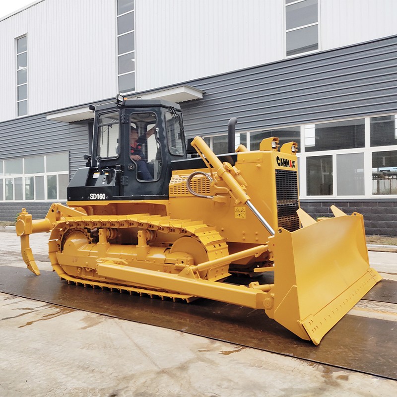 Shanghai CANMAX 160hp SD160 Standard Dryland Bulldozer factory cheap price for sale - Image 2