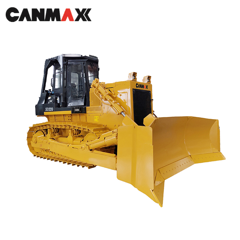 Shanghai CANMAX 220HP SD220 Standard Dryland Bulldozer good price for sale - Image 3