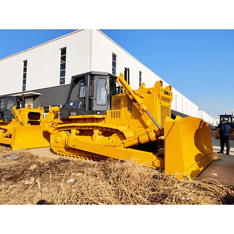 Shanghai CANMAX 320hp SD320 Hydraulic Crawler Bulldozer cheap price for sale - Image 2