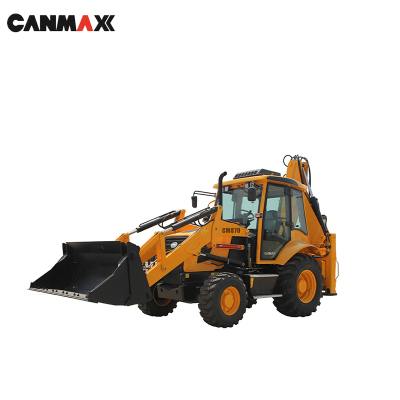 Shanghai CANMAX backhoe loader CM870H for sale - Image 3