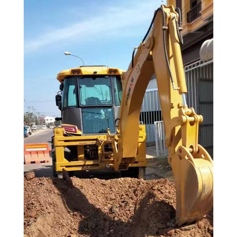 Shanghai CANMAX backhoe loader CM870H for sale - Image 2