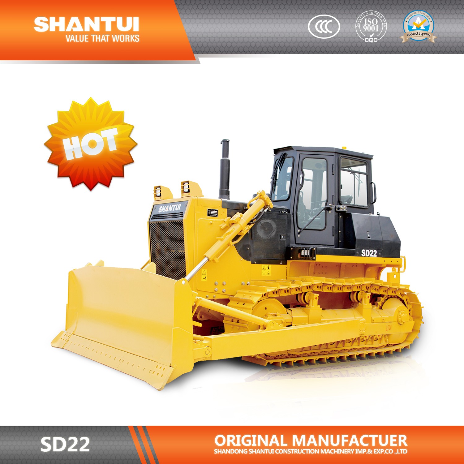 220 Horsepower Crawler Bulldozer