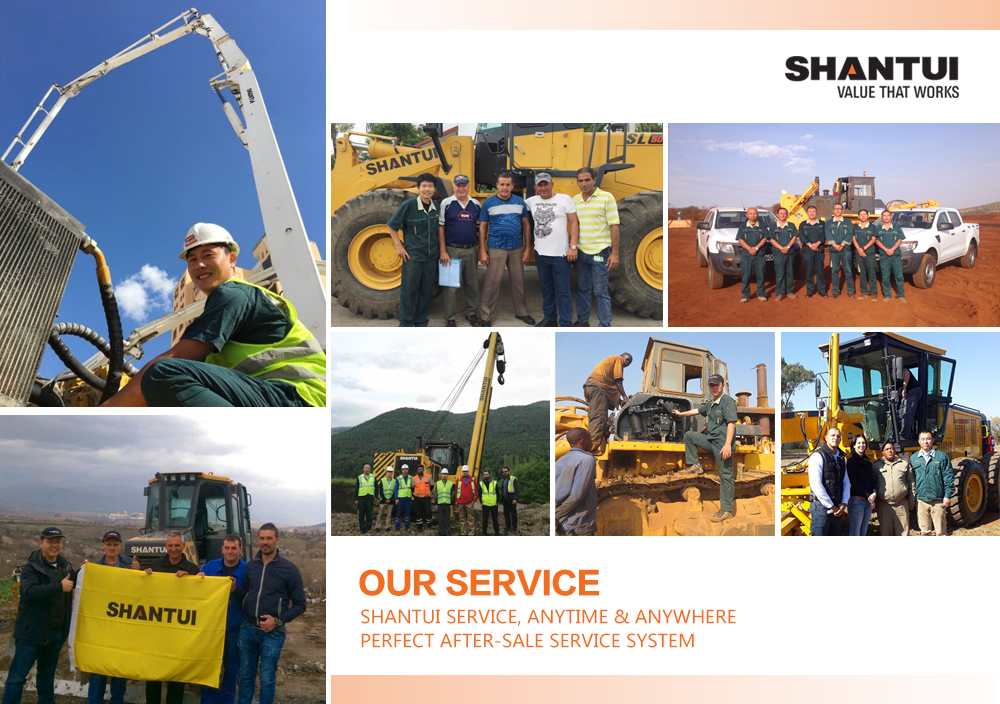 Wheel loader global service and support