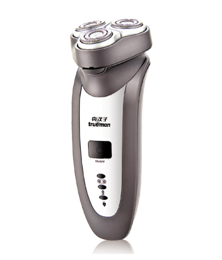 Cordless Rotary Electric Shaver with LED Display