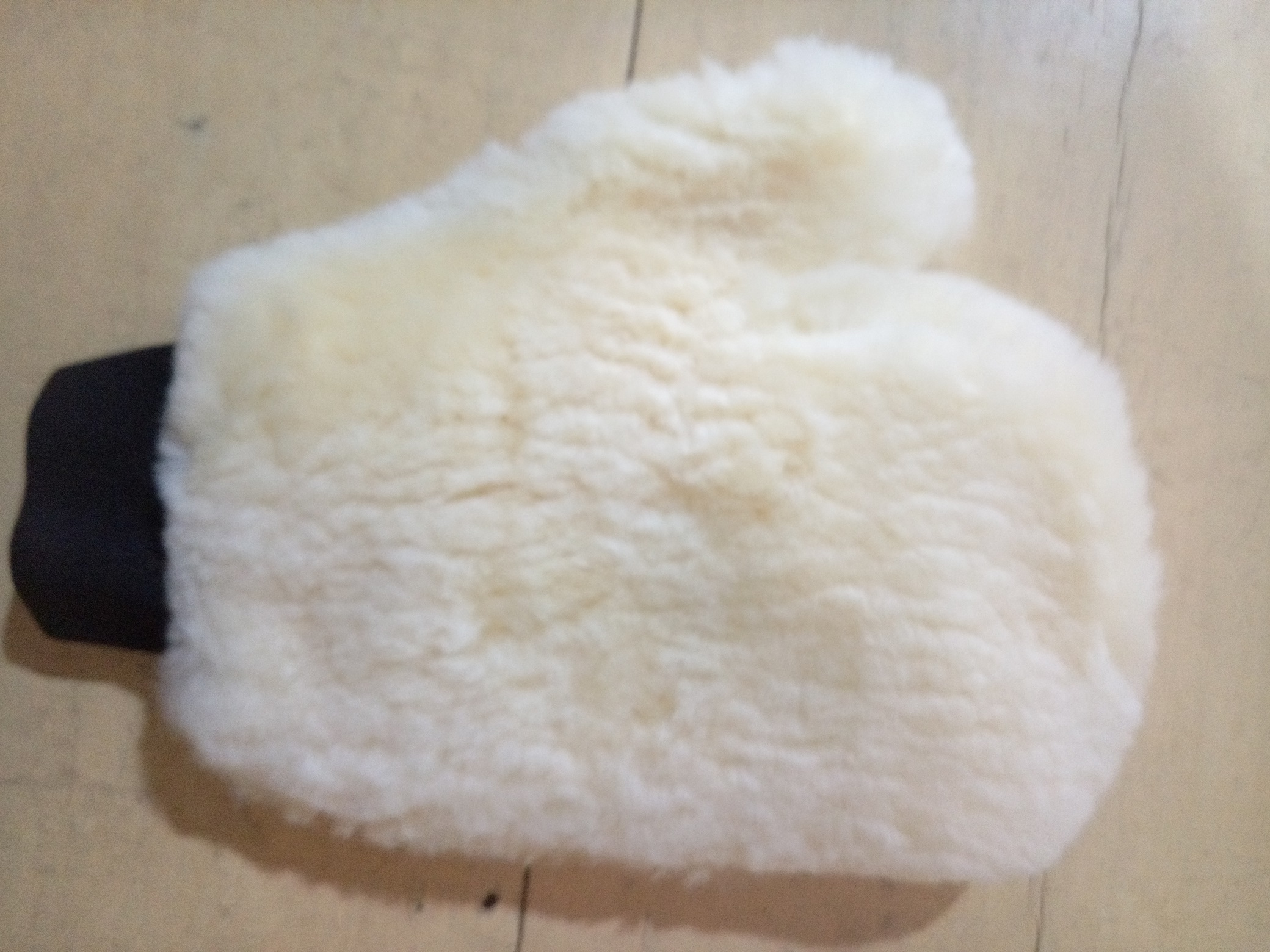 Sheepskin Mitt/sheepskin glove/wash mitt - Image 3