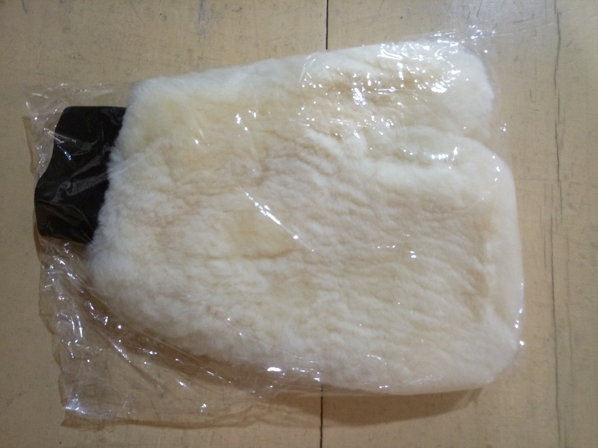Sheepskin Mitt/sheepskin glove/wash mitt - Image 2