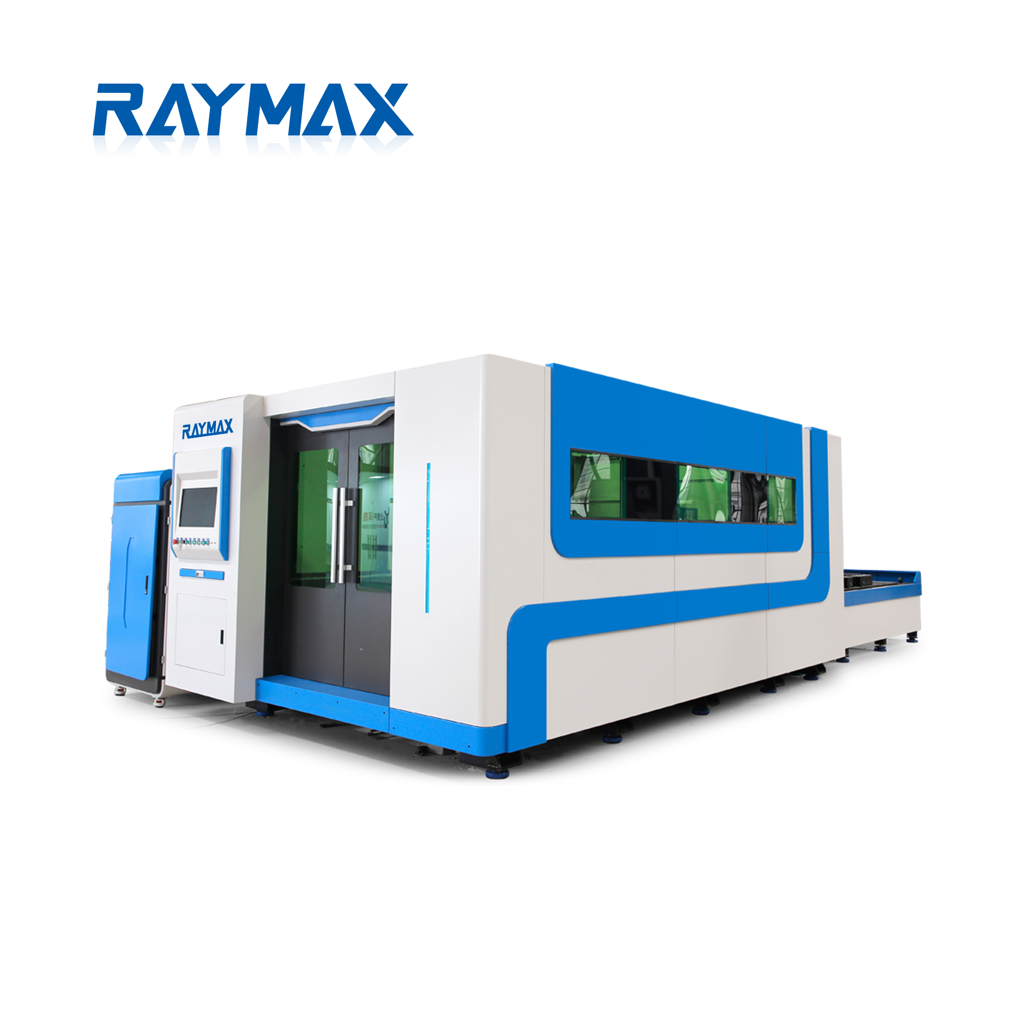 Sheet metal fiber laser cutting machine with exchangeable table - Image 2