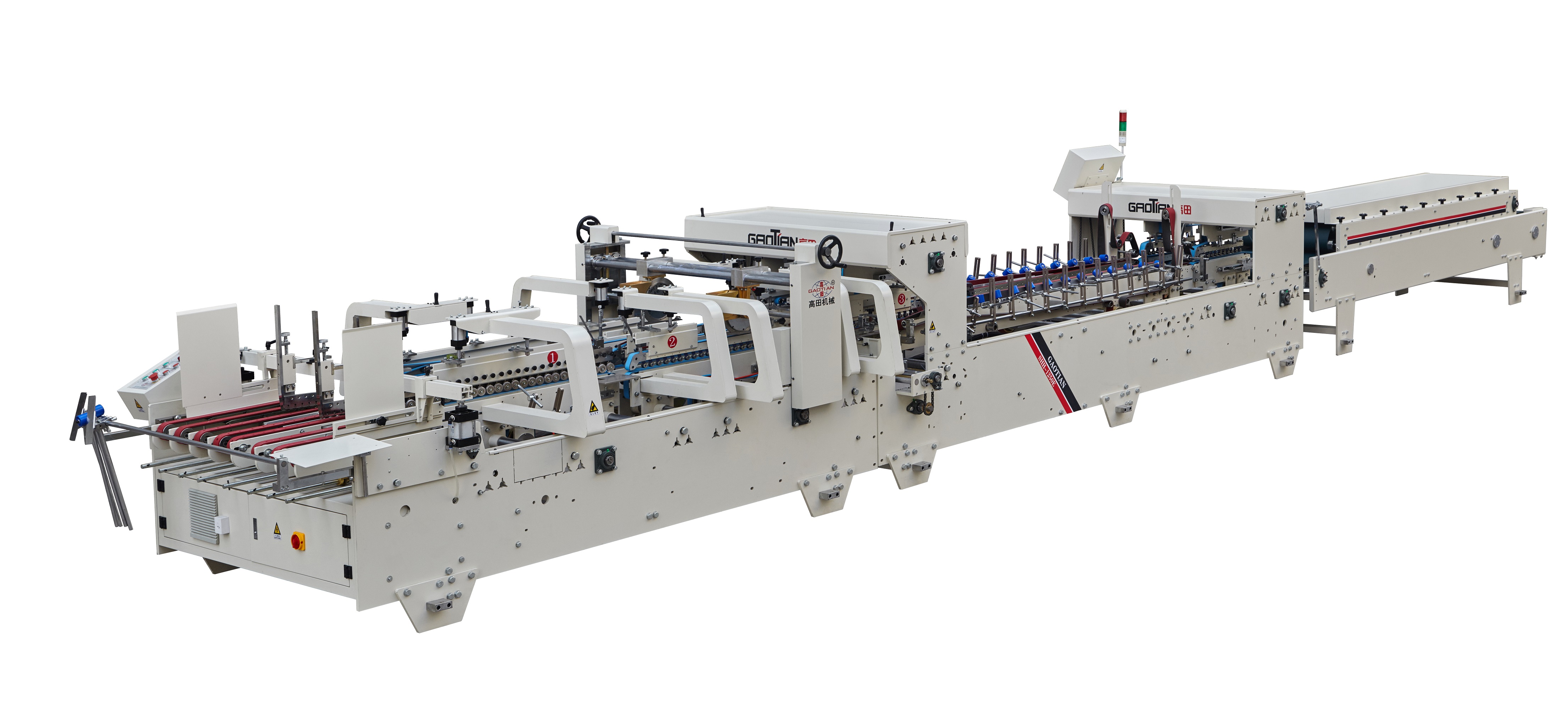 SHH-E Automatic Carton Box Folding Gluing Machine - Image 2