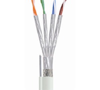Category 7 Shielded Twisted Pair Messenger Cable