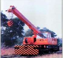Shipbuilding Crane with Tracked Chassis