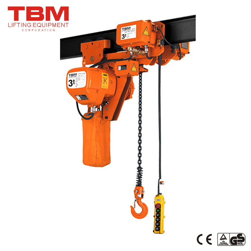 Low-Headroom Electric Chain Hoist