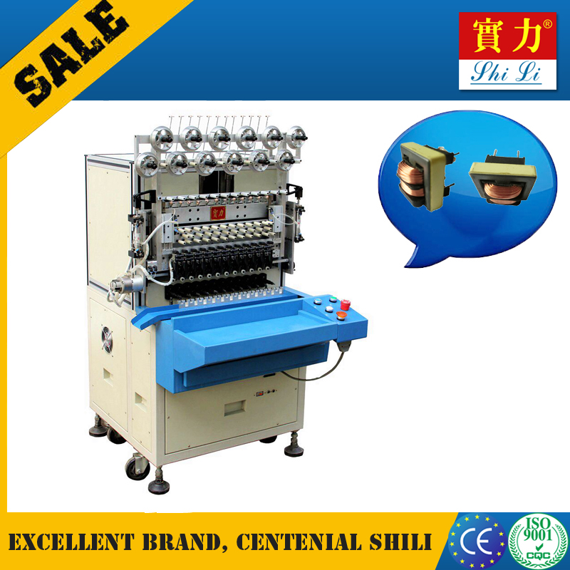 12 Spindle Automatic Coil Taping and Winding Machine