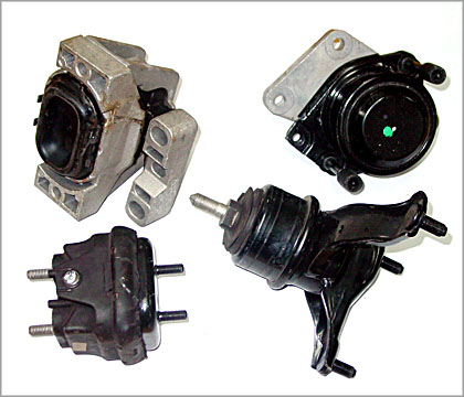 Engine Mounts for Vibration Dampening