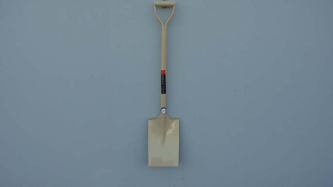 Long-Handled Metal Blade Shovel