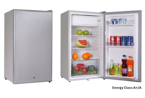 Compact Showcase Refrigerator with Ice Maker