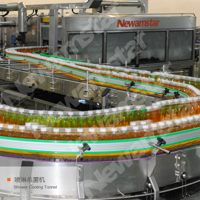Bottled Product Cooling Tunnel