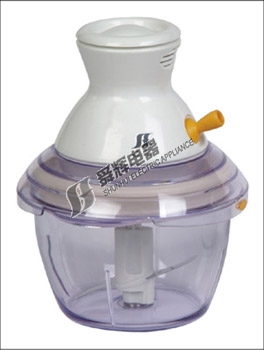 Electric Food Chopper with Stainless Steel Blades