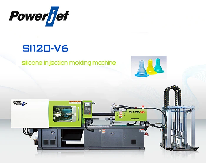 Full view of the SI series silicone injection molding machine