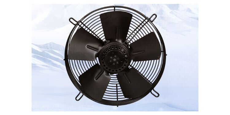 High-efficiency axial flow fan