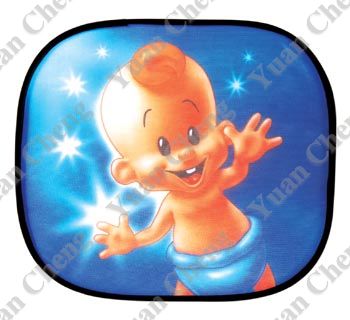 Cartoon Baby Car Window Sunshade