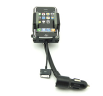 30-Pin iPhone Car Charger and Holder