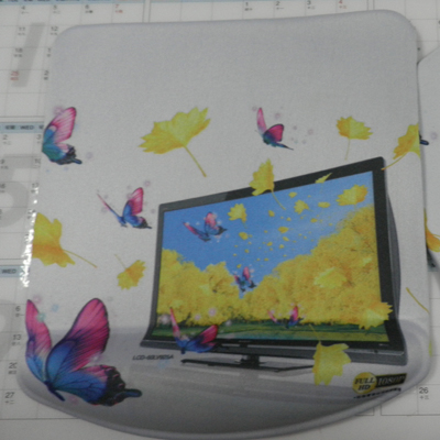 Ergonomic Mouse Pad with Silicon Gel Wrist Rest