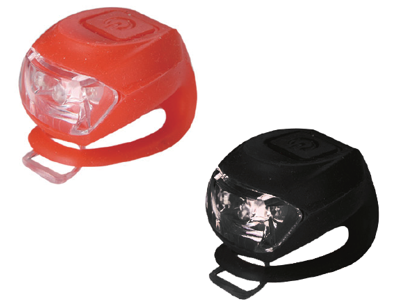 Flexible Silicone Bicycle Light Set