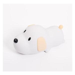 Dog-shaped rechargeable silicone light.