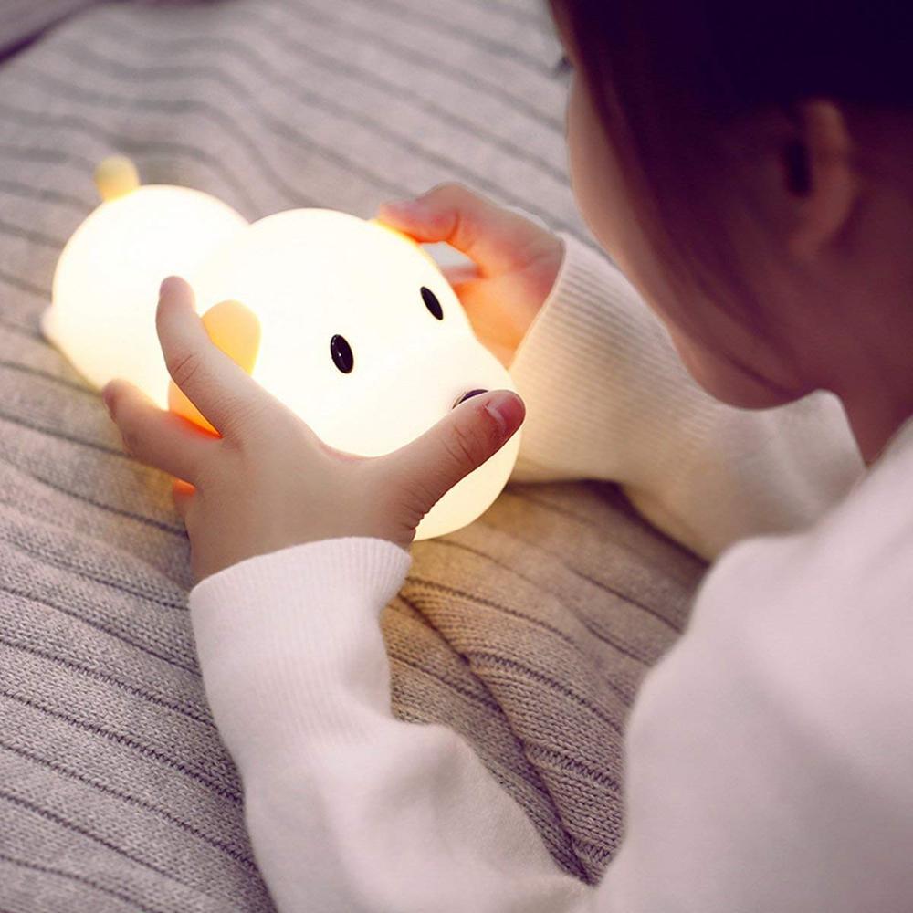 Silicone Animal Night Light