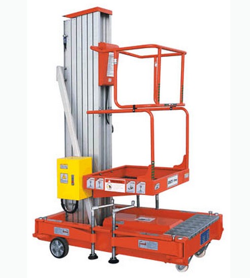 Single Mast Aluminum Aerial Lift