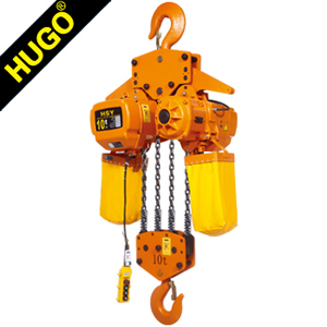 10-Ton Electric Chain Hoist with Forged Hook