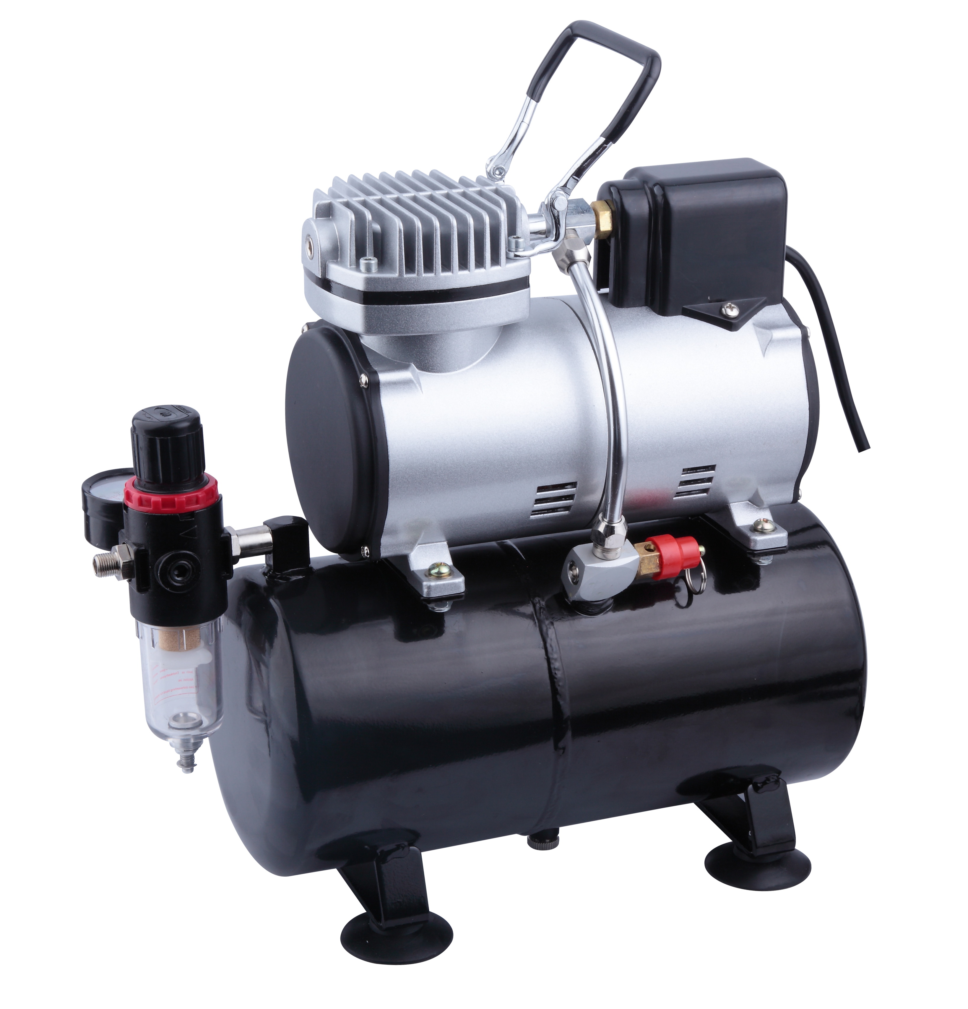 Single Cool-Down Fan Air Compressor AS-186S with 3L air tank - Image 2