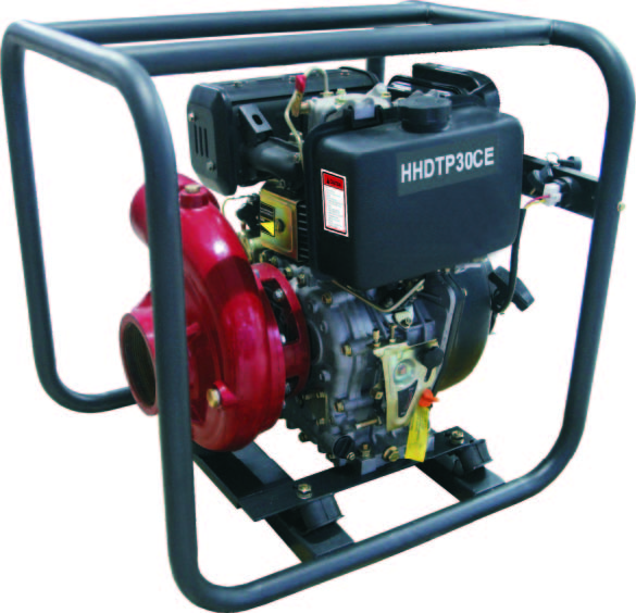 SINGLE-CYLINDER DIESEL CAST IRON WATER PUMP PDTP20C/E/PDTP30C/E - Image 2
