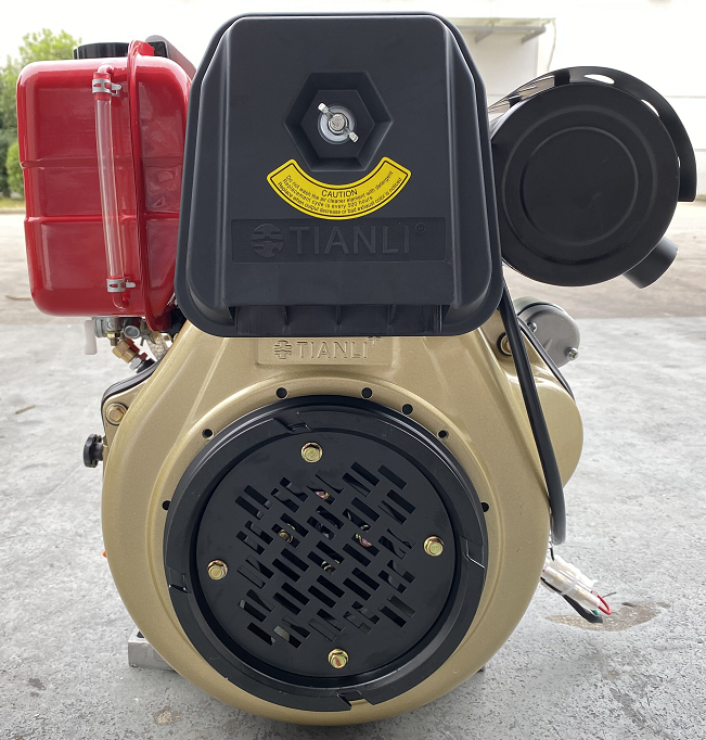 Single cylinder vertical direct injection 4-stroke air cooled diesel engine - Image 2