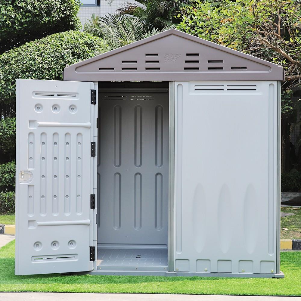 Single Door Outdoor Tool Storage Shed
