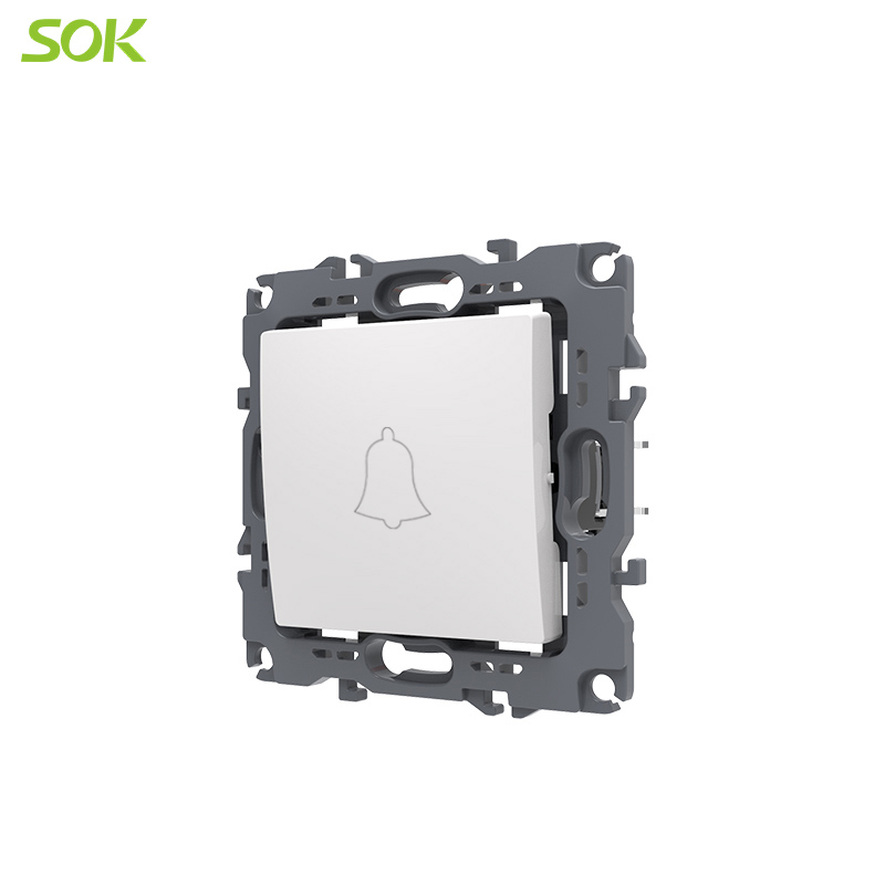 Single Gang Push Button Switch with Screwless Terminal