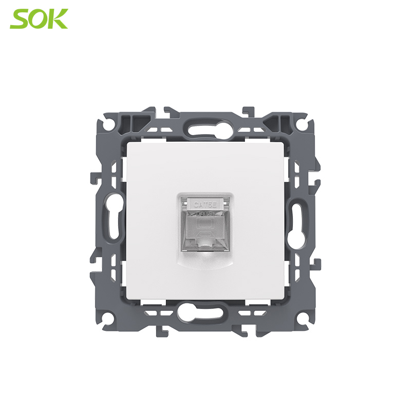 Single LAN Power Outlet (CAT5E/CAT6 STP/UTP) - Image 2