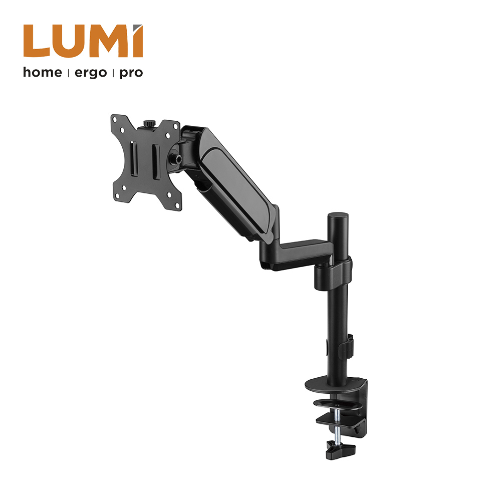 SINGLE MONITOR POLE-MOUNTED GAS SPRING MONITOR ARM - Image 3