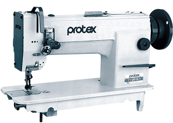 Single Needle Flatbed Lockstitch Sewing Machine with Unison Feed